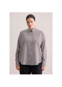 Seidensticker, Unisex, Seidensticker Klassische Bluse &raquo;Schwarze Rose&laquo; 1/1 Gestreift, braun, 4XL (48), Passform: Regular