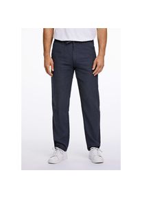 LINDBERGH, Herren, LINDBERGH Leinenhose mit Kordelzug und elastischem Bund, navy, M, N-Gr, Leinenhose von LINDBERGH