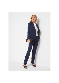 bonprix, Unisex, bonprix Hosenanzug &raquo;Hosenanzug (2-tlg.Set)&laquo; Set, 2 tlg. schmal bestehend aus Blazer und Hose, vollst&auml;ndig gef&uuml;ttert, schmale Passform