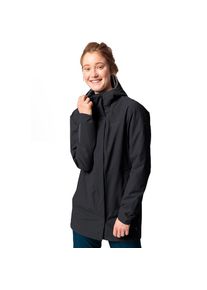 Vaude, Unisex, Vaude Funktionsmantel &raquo;WOMEN'S CYCLIST PADDED PARKA II&laquo; wasserdicht, winddicht, atmungsaktiv, mit reflektierenden Details, schwarz, 42,