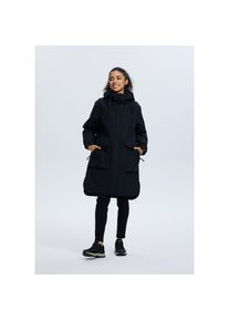 Icepeak, Unisex, Funktionsmantel &raquo;Icepeak AALAN&laquo; aus Baumwolle und Polyamid, sportlicher Stil, wasserabweisend, basic schwarz, 38, Funktionsmantel von