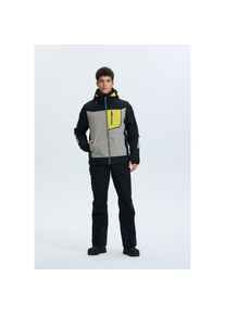 Icepeak, Herren, Skijacke &raquo;Icepeak FRISCO&laquo; wasserdicht, atmungsaktiv, winddicht, sportlicher Stil, basic schwarz, 54, Skijacke f&uuml;r Erwachsene f&uuml;r 