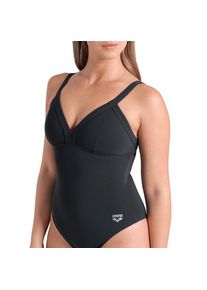 arena, Unisex, Badeanzug &raquo;WOMEN'S arena SWIMSUIT LARA SOFT CURVE BACK C&laquo;, night grau, 46, N-Gr, D Shaping Badeanzug von arena