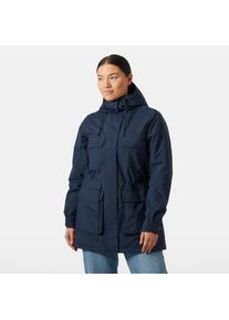 Helly Hansen, Unisex, Funktionsmantel &raquo;W ESCAPE INS PARKA&laquo; mit Primaloft Black Eco Isolierung, wasserdicht, winddicht, navy, XS, Funktionsmantel f&uuml;r 
