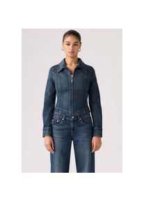 Levi's Levi's, Unisex, Jeansjacke &raquo;STRETCH FITTED TRUCKER&laquo; mit stylischem Hemdkragen, parallel life trucker, L (40), Jacke von Levi's