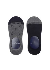 Scalpers F&uuml;&szlig;linge Herren Gr&ouml;&szlig;e 41/46 navy / dunkelgrau