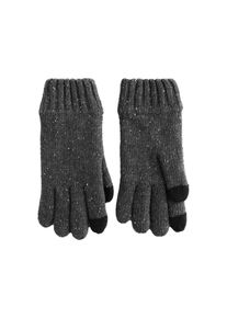 next Fingerhandschuhe Herren Gr&ouml;&szlig;e S/M dunkelgrau / schwarz