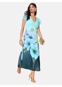 Friends Like These Kleid Damen Gr&ouml;&szlig;e 40 aqua / cyanblau / hellgr&uuml;n / helllila Winterkleid