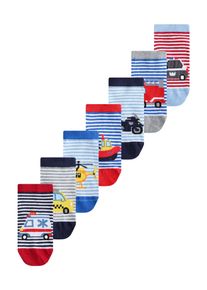 next Socken Jungen Gr&ouml;&szlig;e 23/26 navy / gelb / hellgrau / rot / schwarz / wei&szlig;