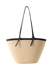 V&eacute;ro Moda Vero Moda Strandtasche'VMCAROLYN' Damen Gr&ouml;&szlig;e One Size beige / schwarz