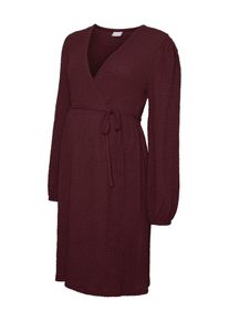 MAMALICIOUS Umstand Kleid 'MLSIGGA TESS' Damen Gr&ouml;&szlig;e 38 weinrot Winterkleid