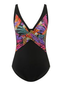 Charmline - Badeanzug, schwarz, Gr. 38, Kunstfaser