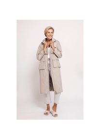 Zhrill, Unisex, Funktionsmantel &raquo;ZHCOSIMA Mantel&laquo; mit Kapuze und Reissverschluss, sand, S, Unisex-Mantel von Zhrill