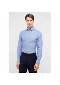Eterna, Herren, Langarmhemd &raquo;SLIM FIT&laquo; NON IRON (b&uuml;gelfrei), royal blau, 38, Normalgr&ouml;ssen, Passform laut Hersteller: Slim Fit