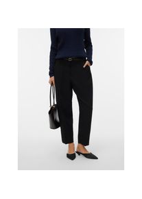 V&eacute;ro Moda Vero Moda, Unisex, Anzughose &raquo;VMELMA MW BARREL BELT ANKLE PANT NOOS&laquo;, schwarz, XS, L&auml;nge 30, Kn&ouml;chellange Hose von Vero Moda