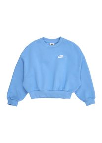 Nike Sportswear Sweatshirt 'CLUB FLC' M&auml;dchen Gr&ouml;&szlig;e 147/158 azur