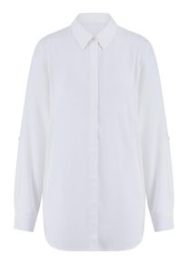 Emilia Lay - Long-Bluse, weiss, Gr. 56, Viskose