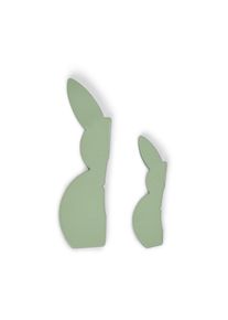 Tchibo - 2 lapins de P&acirc;ques en papier - vert