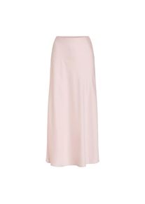 Vila, Unisex, Maxirock &raquo;VIELLETTE HW LONG SKIRT - NOOS&laquo; Kunstfaser, cherry blossom, 42, Langer Satinrock mit hoher Taille von Vila