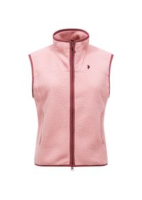 Peak Performance NatureRush Fleeceweste Damen - Gr&ouml;&szlig;e M - rosa