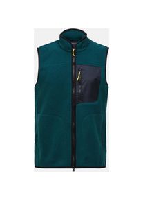 Peak Performance NatureRush Fleeceweste Herren - Gr&ouml;&szlig;e L - gr&uuml;n