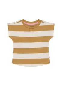 Noppies, Filles T-Shirt, camel / blanc