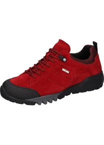 Waldl&auml;ufer Waldl&auml;ufer, Unisex, Trekkingschuh &raquo;H-AMIATA&laquo; , Freizeitschuh, Halbschuh, Outdoorschuh mit TEX-Ausstattung, H-Weite, dunkelrot, schwarz, 8,5 (42,5), 