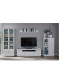 Home Affaire, Home Affaire Wohnwand &raquo;&Ouml;rebro&laquo; Set, 4 Stk. tlg., wei&szlig;