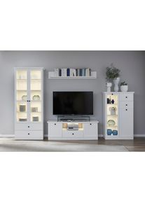 Home Affaire, Home Affaire Wohnwand &raquo;&Ouml;rebro&laquo; Set, 4 Stk. tlg., wei&szlig;