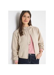 Cecil, Unisex, Blouson mit Kapuze mit verstellbarer Kapuze, grain beige, M (40), Moderner Blouson f&uuml;r Unisex von Cecil