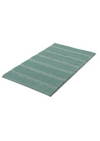 Kleine Wolke, Badematte &raquo;Monrovia&laquo; H&ouml;he 23 mm rutschhemmend beschichtet fussbodenheizungsgeeignet Badteppich, Uni Farben, gestreift, aus Mikrofaser, 