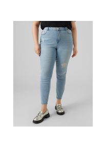 Vero Moda Curve, Unisex, Skinny-fit-Jeans &raquo;VMSOPHIA HR SKINNY DS VI3376 GA CUR NOOS&laquo;, light blau denim, 48, L&auml;nge 32, Jeans von Vero Moda Curve