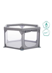 fillikid Laufgitter , Grau , Metall, Kunststoff, Textil , 134x67x134 cm , Baby- und Kinderm&ouml;bel, Babyzimmer, Laufgitter