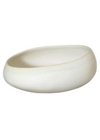 Asa Vase , Gr&uuml;n, Weiss , Keramik , 10.7 cm , Dekoration, Vasen, Keramikvasen