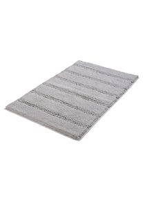 Kleine Wolke, Badematte &raquo;Monrovia&laquo; H&ouml;he 23 mm rutschhemmend beschichtet fussbodenheizungsgeeignet Badteppich, Uni Farben, gestreift, aus Mikrofaser, 