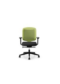 Giroflex, Schreibtischstuhl &raquo;Chair2Go 434&laquo; (), gr&uuml;n, schwarz, Kunststoff, B/H/T: 96 cm