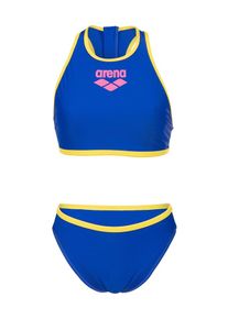 arena, Femmes Bikini 'Y-Line', bleu cobalt / jaune / rose