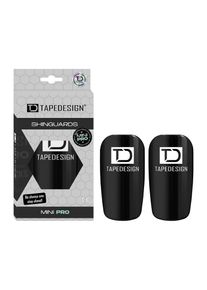 TapeDesign Schienbeinschoner Herren Gr&ouml;&szlig;e One Size schwarz / wei&szlig;