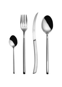 SOLA Besteck-Set , Metall , 24-teilig , rostfrei, Vollheftmesser , Besteck, Besteck-Sets