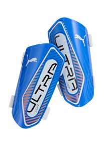 Puma Schienbeinschoner Herren Gr&ouml;&szlig;e XL blau / hellgrau / rot / schwarz