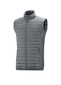 Jako Weste Herren Gr&ouml;&szlig;e S grau / orange