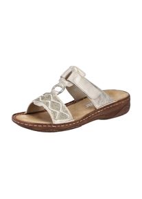 Rieker Pantolette Damen Gr&ouml;&szlig;e 37 beige
