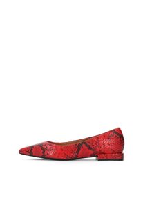 Kazar Ballerina Damen Gr&ouml;&szlig;e 38 rot / schwarz