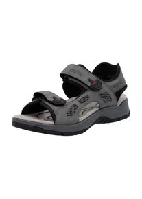 Rieker Trekkingsandale Herren Gr&ouml;&szlig;e 43 grau / schwarz