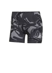 adidas Sportswear Sportshorts 'Camo' Damen Gr&ouml;&szlig;e XXXL/4XL grau / anthrazit / wei&szlig;