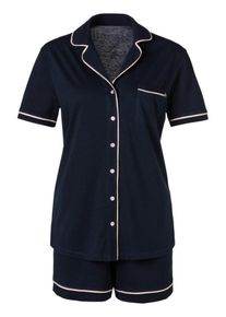 s.Oliver Shorty Damen Gr&ouml;&szlig;e XS nachtblau / wei&szlig; Winterkleid