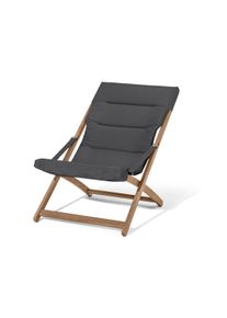 Tchibo - Fauteuil de jardin pliable - gris/marron