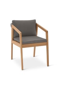 Tchibo - Chaise de jardin classique - gris/marron