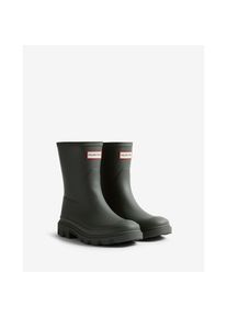 Hunter, Unisex, Gummistiefel &raquo;UNISEX DOWNPOUR SHORT BOOT&laquo; wasserdicht, schwarz olive, 36, Modischer Gummistiefel von Hunter