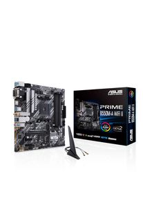 ASUS, Mainboard &raquo;PRIME B550M-A WIFI II&laquo;, schwarz, silber, Die Prime B550 Serie verf&uuml;gt &uuml;ber umfassende K&uuml;hlungssteuerungen, die &uuml;ber die Fan Xpert 2+ 